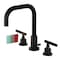 Fauceture FSC8935CKL Kaiser Widespread Bathroom Faucet W/ Brass Pop-Up, Bronze FSC8935CKL - alternate 1